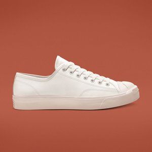Converse Jack Purcell Leather Ox White 166362C US Mens 9.5